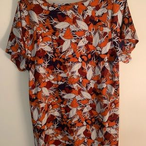 Lularoe Classic T Fall Leaf Shirt XL